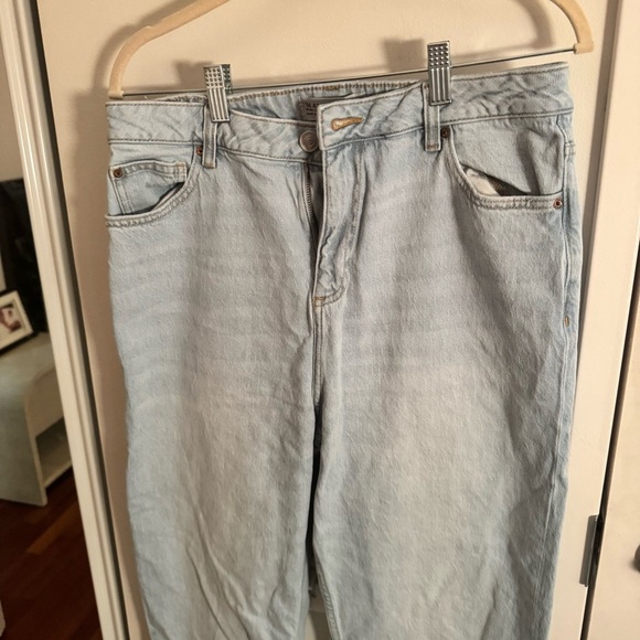 PRIMARK wide leg jeans with raw hem - Picture 5 of 6